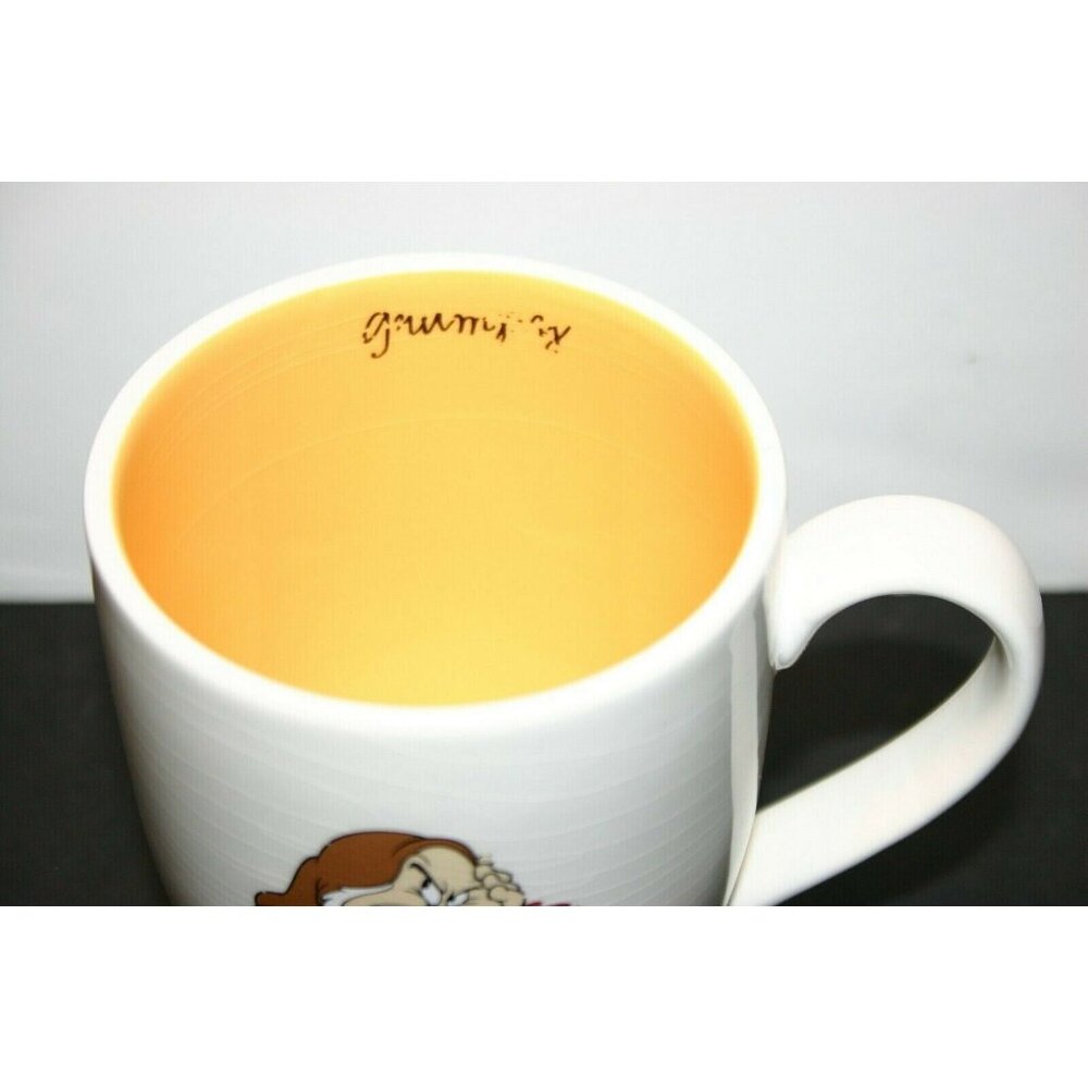 Disney Grumpy coffee mug I Don't Do Mornings ceramic cup Dwarf Snow White - Picture 3 of 7